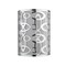Z-Lite Opal 2 Light Wall Sconce, Chrome & White 195-2S-CH - alternate 2